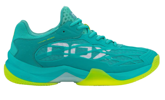 AT10 Lux Padel Schoenen - Turquoise/Lime